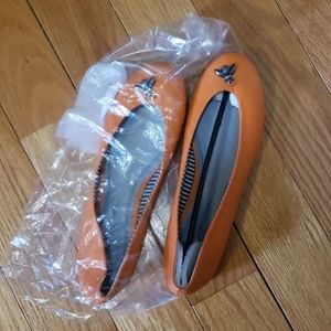 Never Worn Pilcro and the Letterpress Ballet Flats